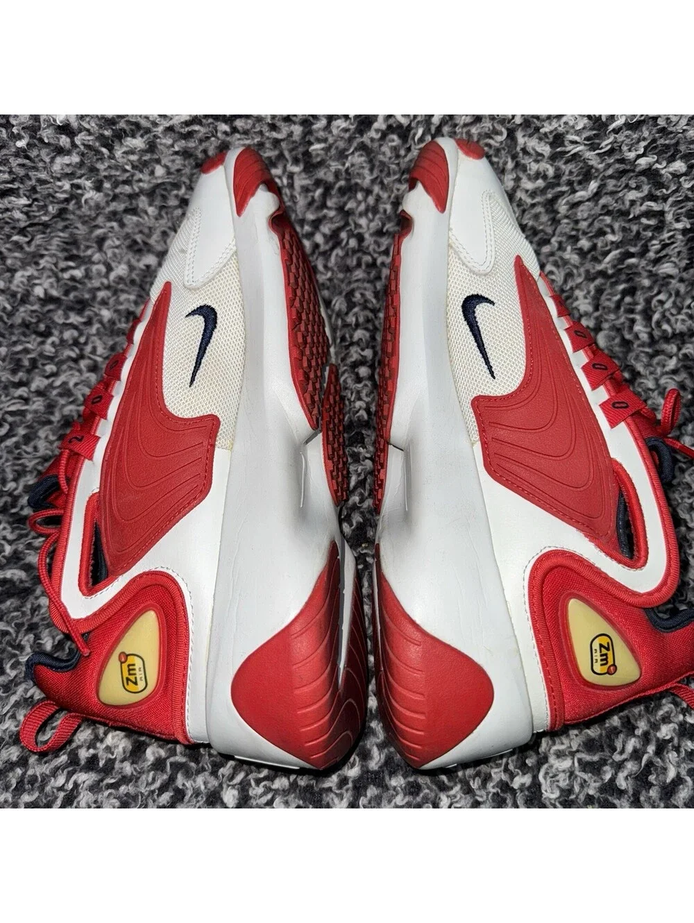 Nike Zoom Air 2K Men's Size 8.5 Athletic Red A00269-102 Basketball Running Shoes